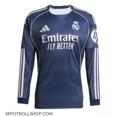 Billiga Real Madrid Borta fotbollskläder 2025-26 Långärmad Billiga Real Madrid Borta fotbollskläder 2025-26 Långärmad